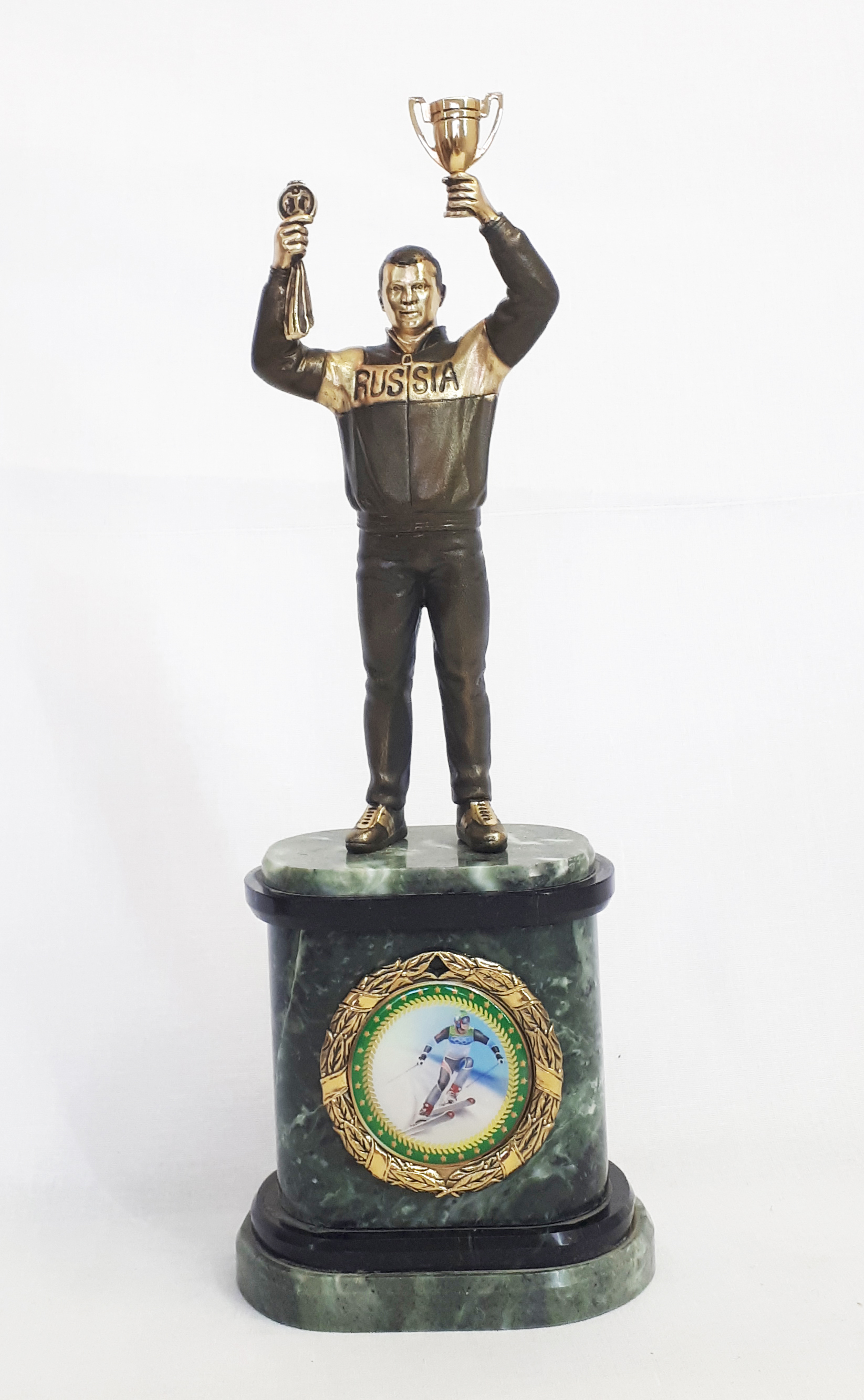 Сувенир-приз "Чемпион по горнолыжному спорту"