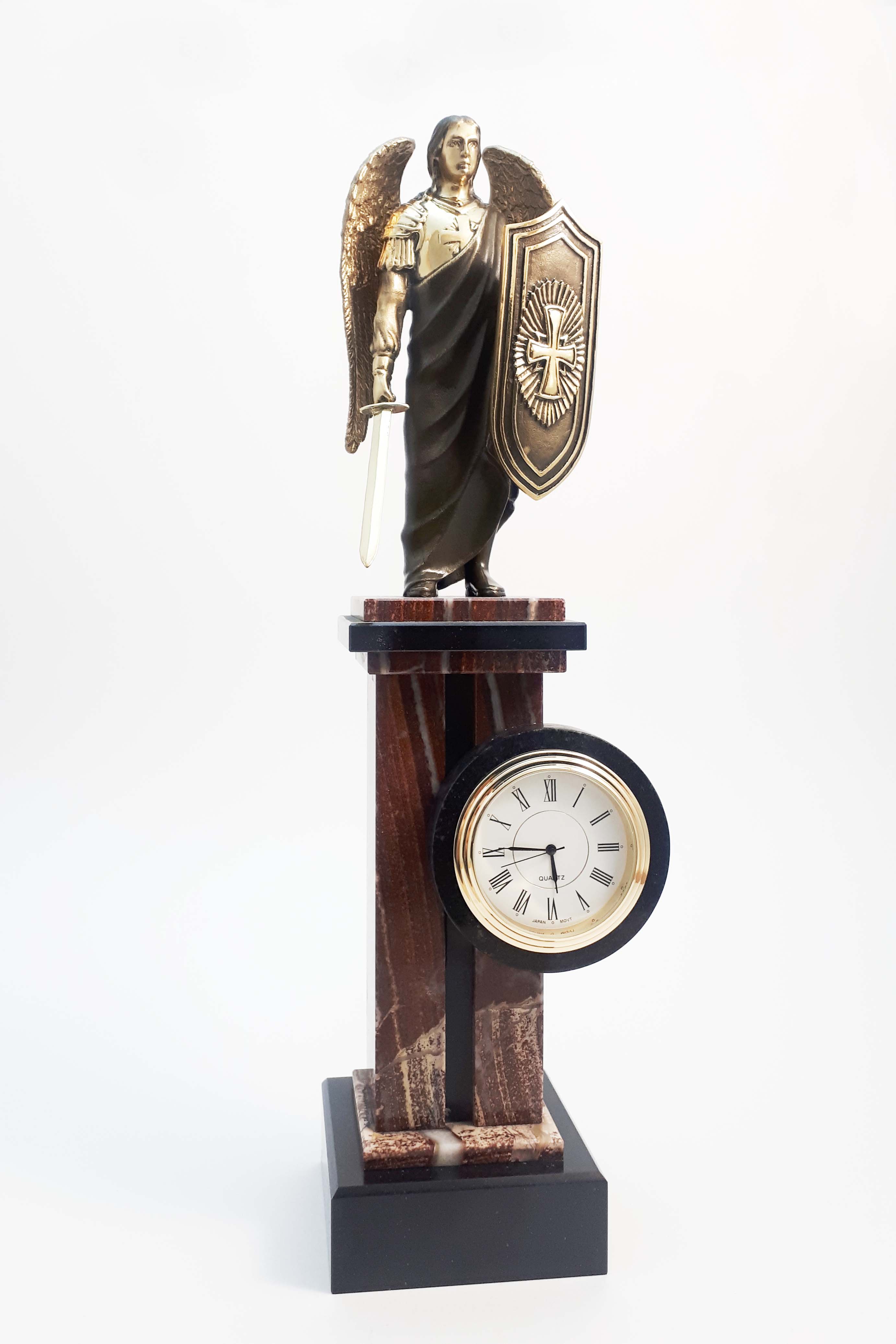 Часы-колонна "Архангел Михаил"